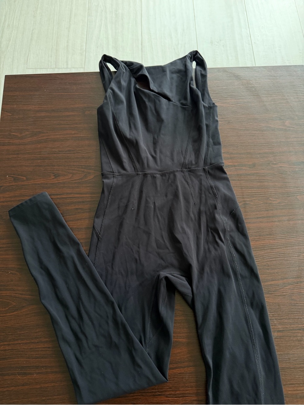 FP Movement by Free People Black Illuminate Onesie